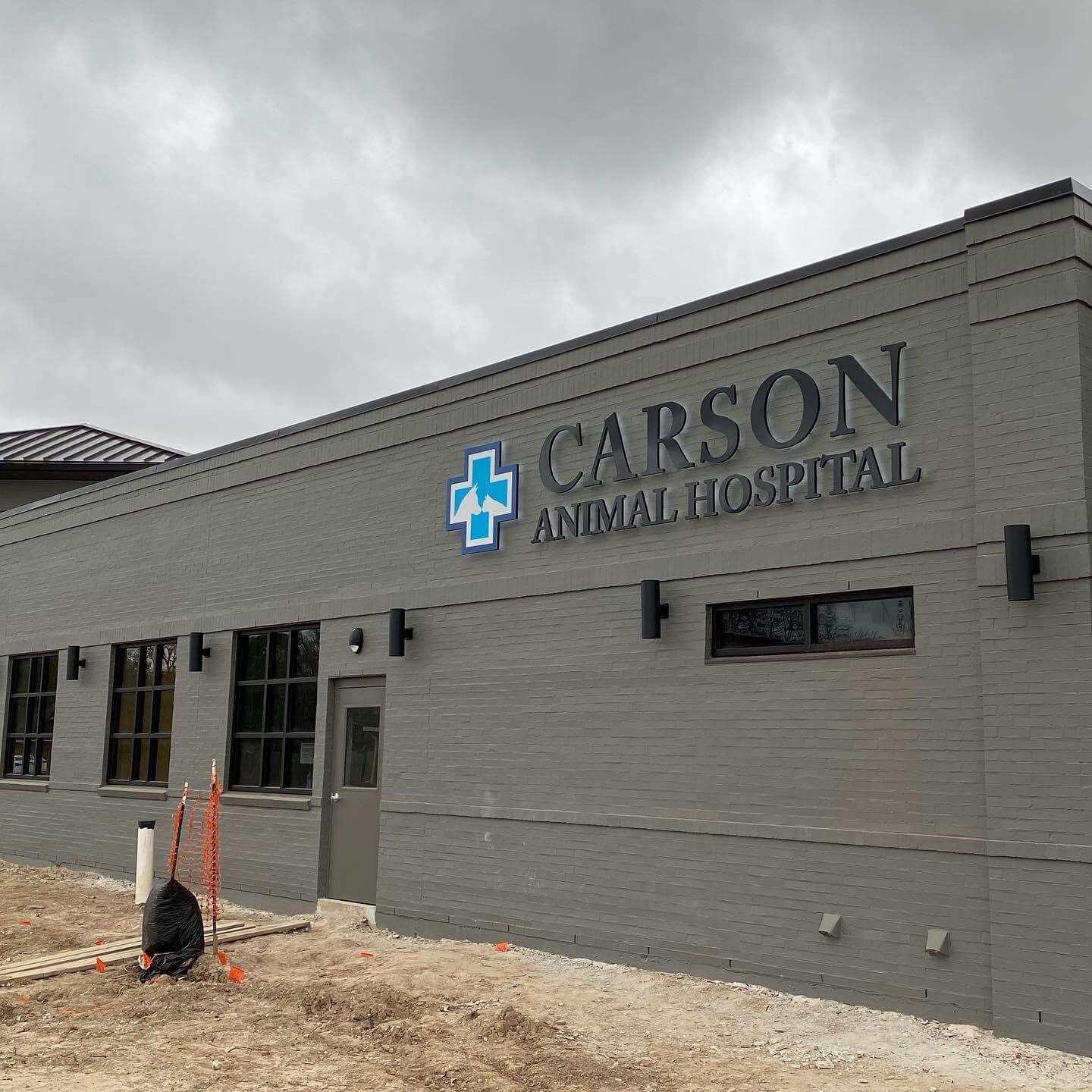 carson animal hospital building expansion